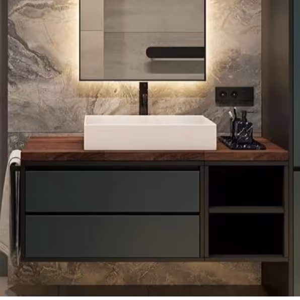 روشویی کابینتی مدل استار تمام پی وی سی ضد آب ارسال به سراسر ایران دارای گارانتی
