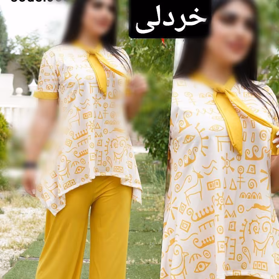 شومیزشلوار زنانه تونیک شلوار زنانه شومیز شلوار طرح لنین تونیک شلوار