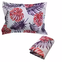 سرویس ملحفه سندس هاوایی یکنفره 2 تکه شامل کشدوز + روبالشی