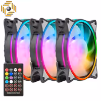 فن کیس گرین مدل HURACAN FAN GFK120M-ARGB بسته 3 عددی