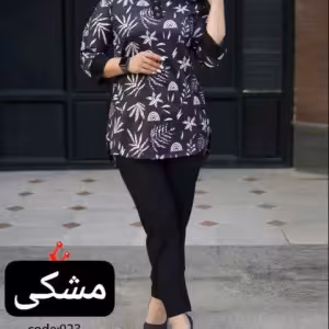 ست شومیزشلوارطرح برگ
