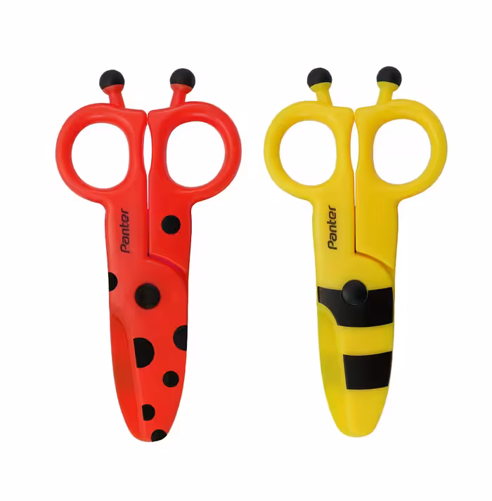 قيچی تیغه پلاستیکی پنتر طرح جنگل