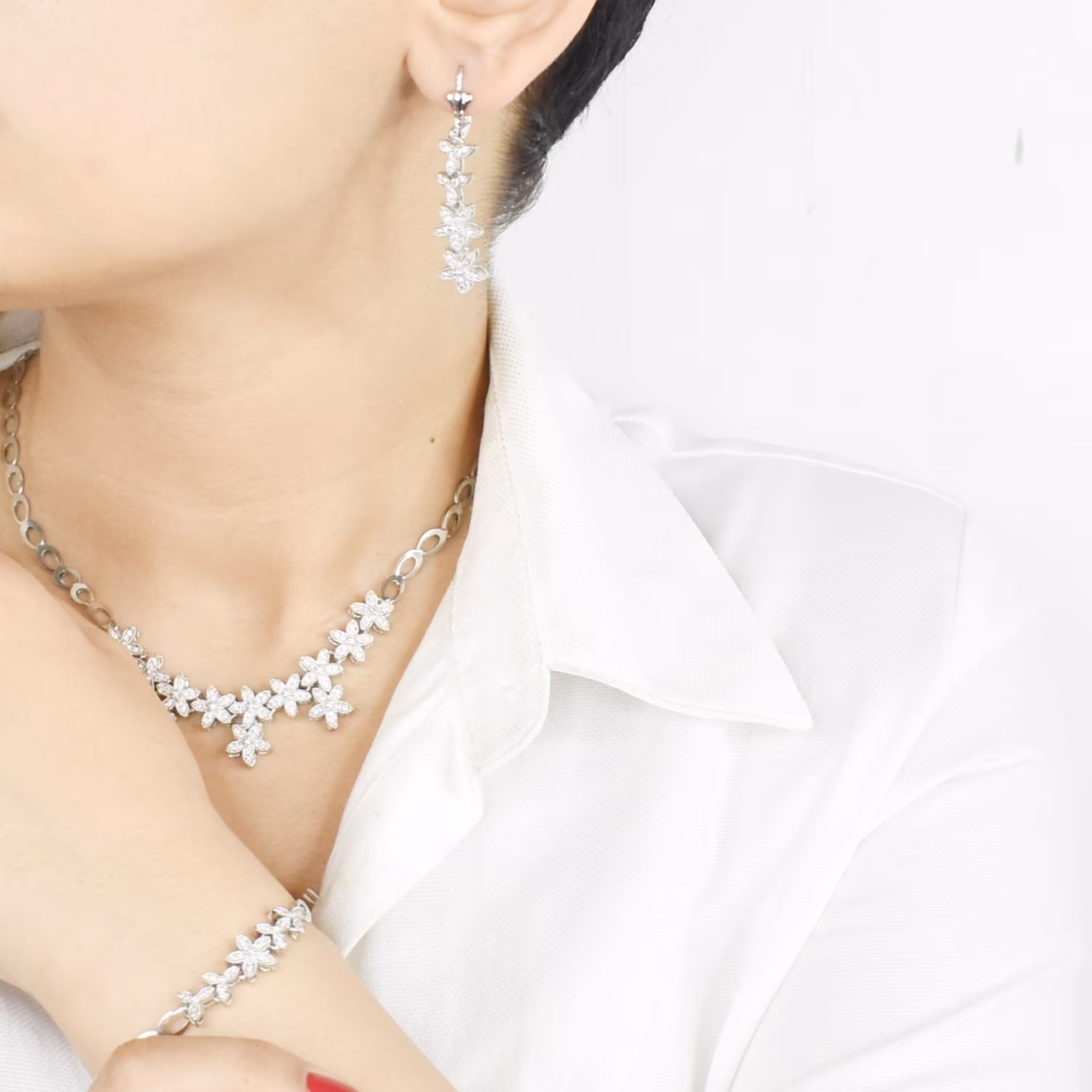 سرویس جواهری طرح طلا کد 2258