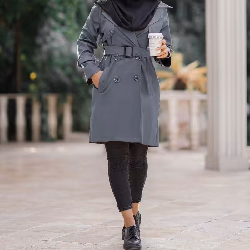 مانتو دانشجویی رونیکا 20 دارای رنگ بندی