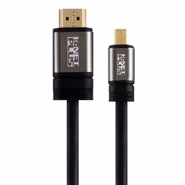 کابل HDMI به Mini HDMI  با طول 1.8 متر کی نت پلاس مدل K-Net Plus HDMI To Mini HDMI Cable KP-HC174