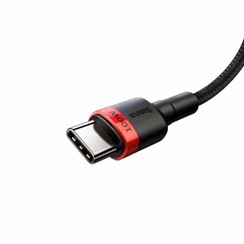 کابل شارژ دو سر Type-C باسئوس مدل CATKLF-G91 طول 1 متر

