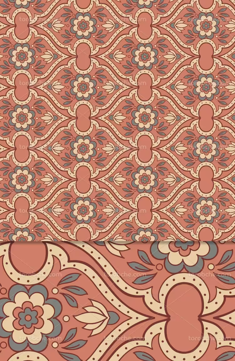 بکگراند و زمینه سنتی | گرافیک با طعم تربچه