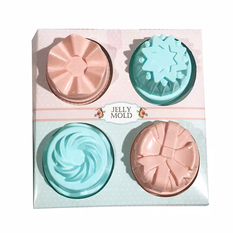 قالب ژله مرسه مدل Ir-235 مجموعه 4 عددی-دارای رنگبندی