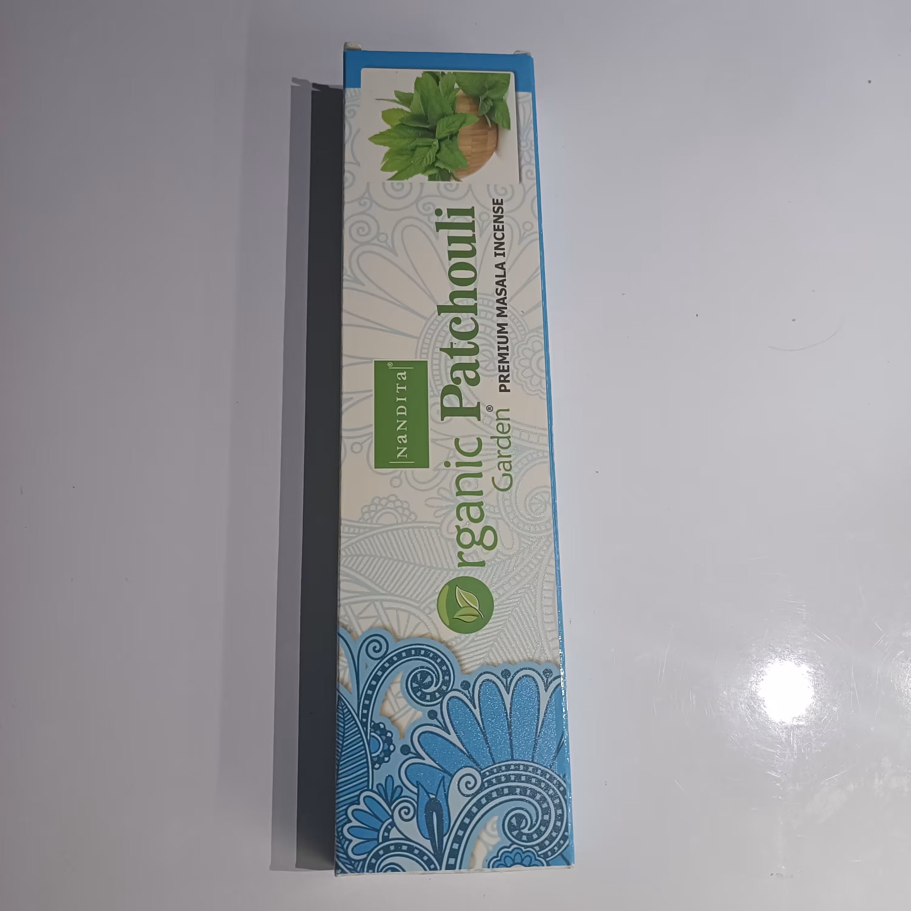 عود دستساز نعنا ارگانیک پاچولی ORGANIC PATCHOULI( ناندیتا NANDITA )