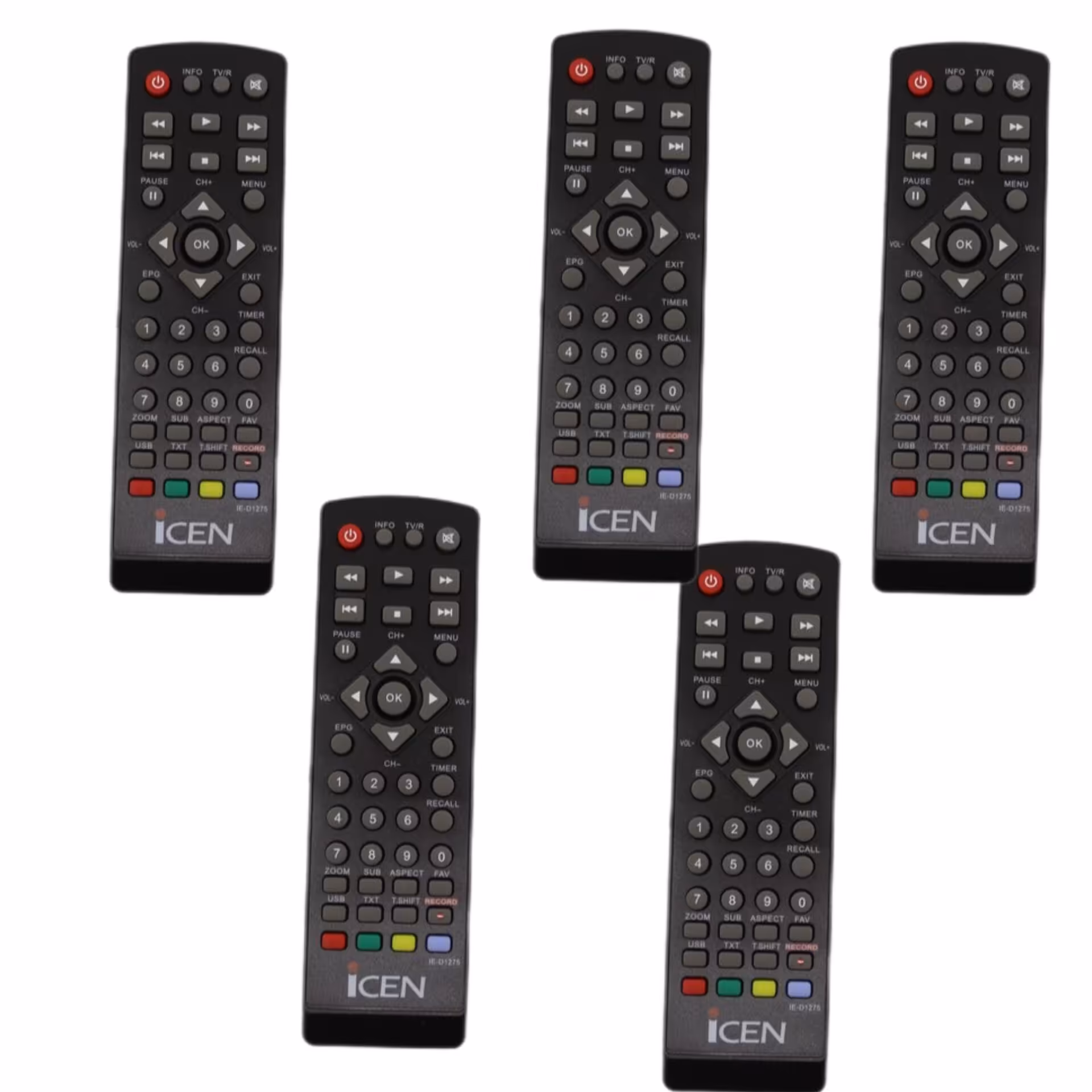 کنترل آیسن
کنترل گیرنده آیسن نقره ای بسته پنج عددی فروش عمده الکتوبکا کد 2112