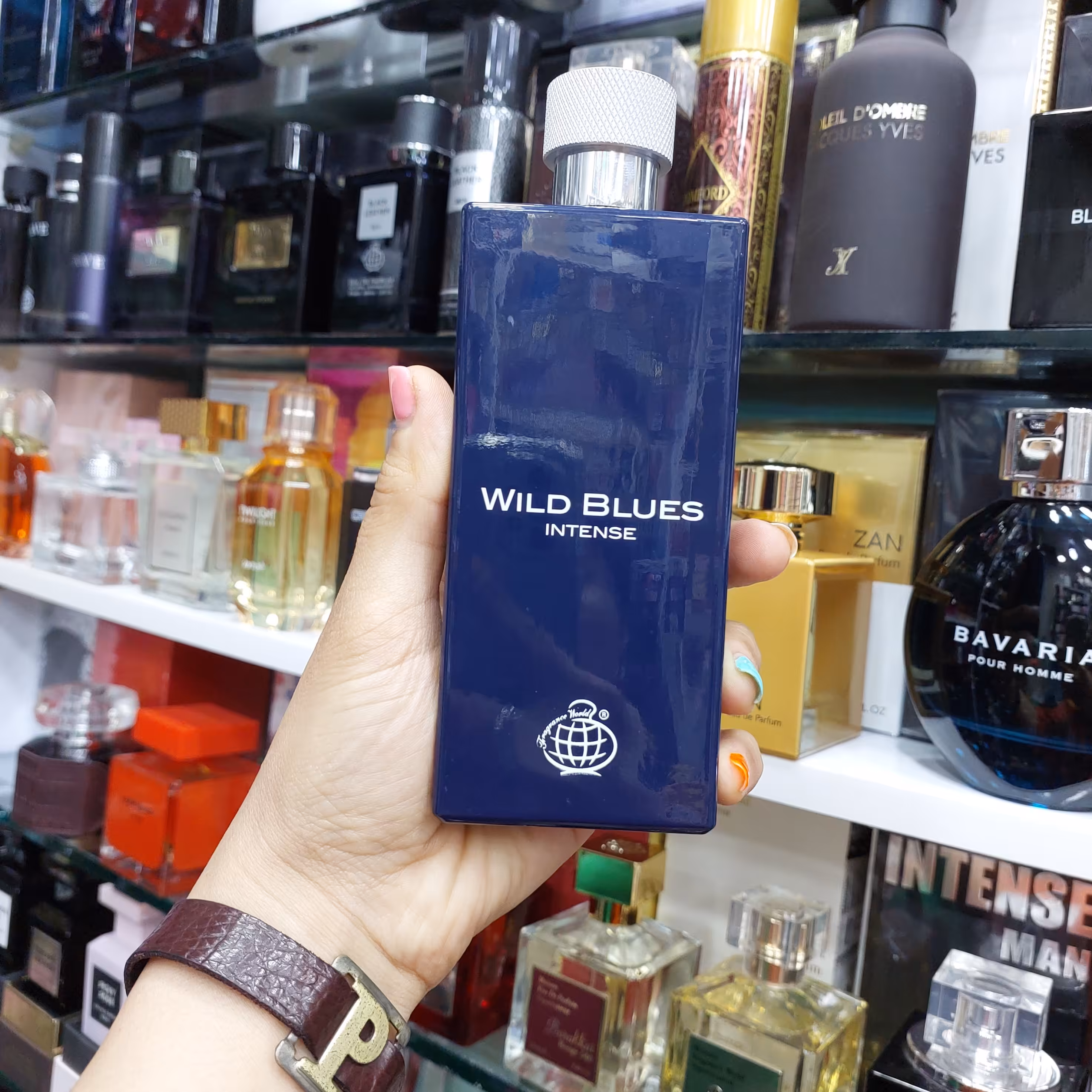ادکلن وایلد بلو مردانه  100 میل WILD BLUES
