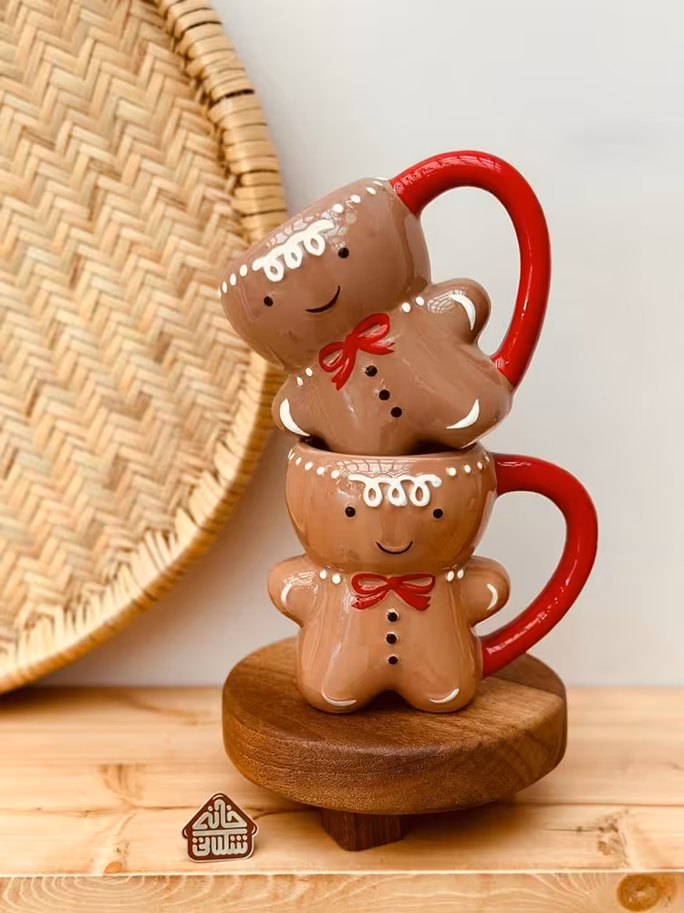 ماگ عروسکی طرح بیسکوییت کد001523