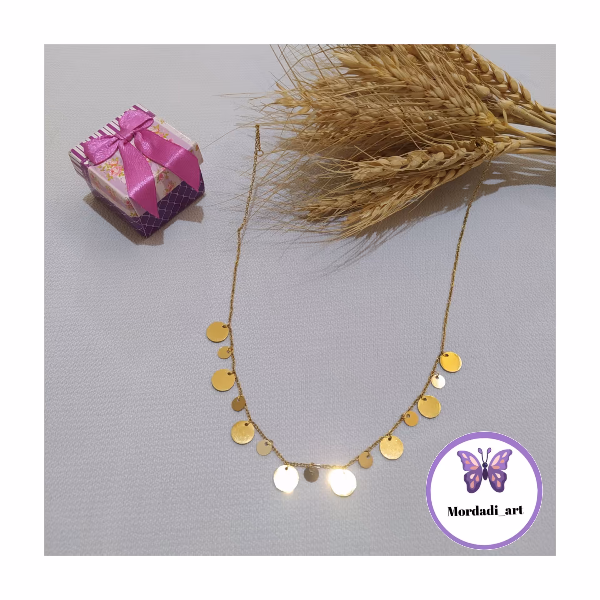 گردنبند سکه ای (پولکی)