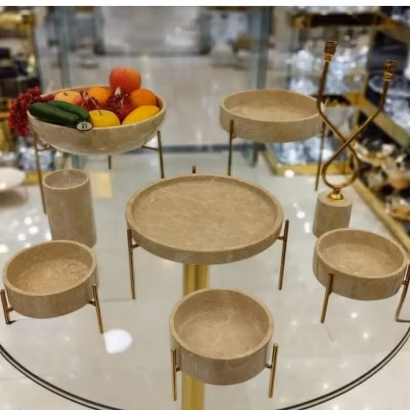 ظروف سنگی ست 8تکه