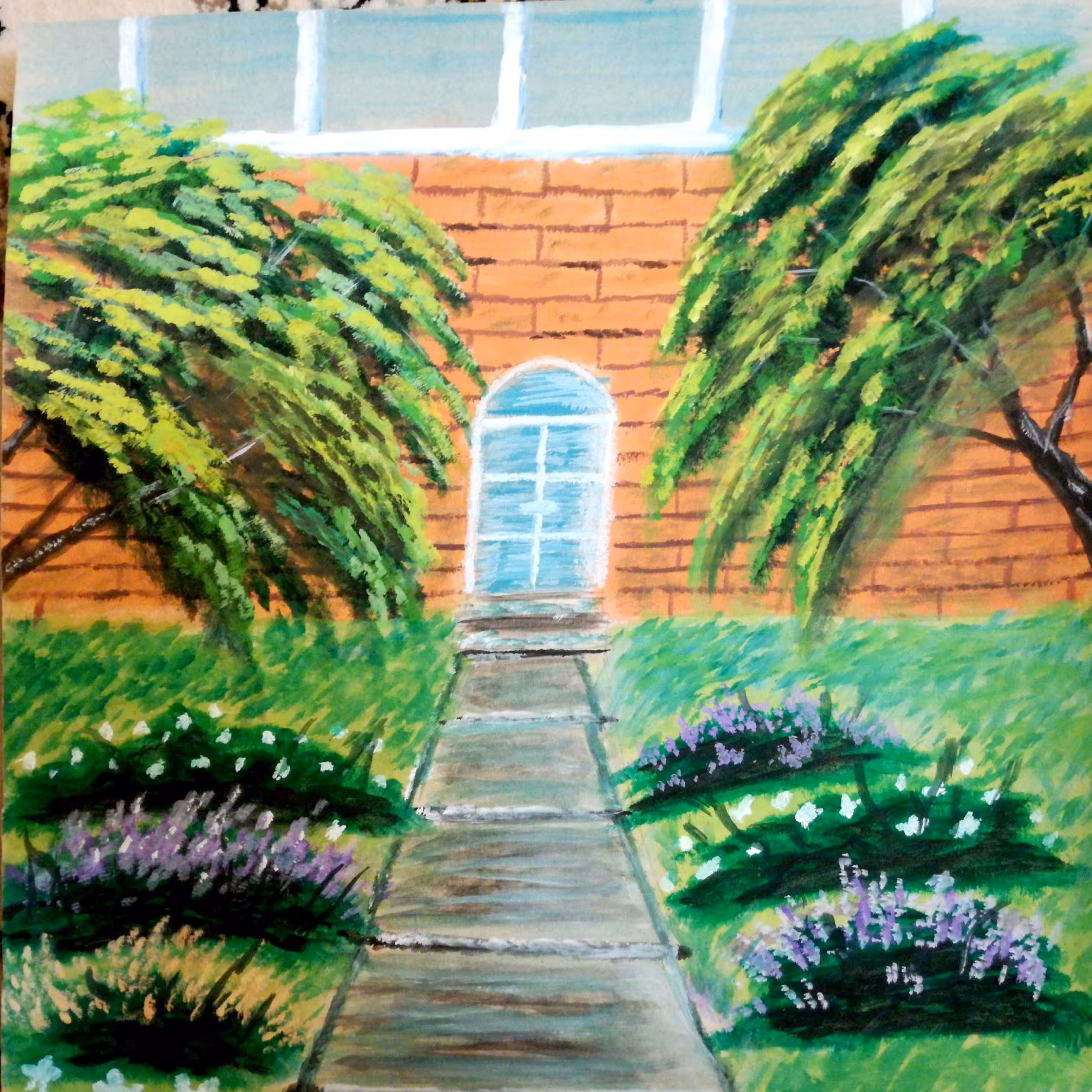 نقاشی منظره،