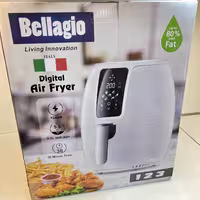 سرخ کن بدون روغن بلاجیو 5 و نیم لیتر 1500 وات  سفید مدل 123 