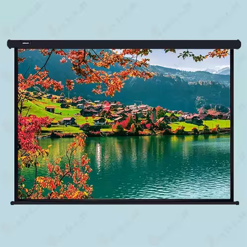 پرده نمایش برقی سلکسون CELEXON 1.8×1.8 مشکی