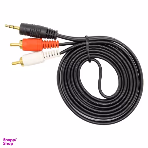 کابل تبدیل جک 3.5 میلیمتری به RCA مدل 001 به طول 1.5 متر