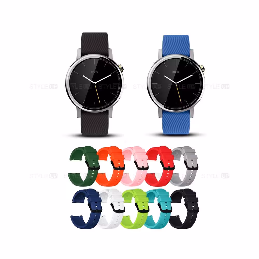 بند ساعت هوشمند موتورولا Moto 360 42mm سیلیکونی اسپرت