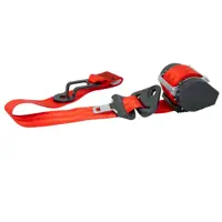 کمربند ایمنی خودرو مناسب برای جلو چپ ( سمت راننده ) پژو 206 رنگ قرمز