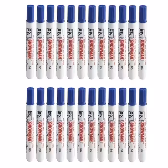 ماژیک وایت برد اسنومن مدل BG-24 بسته 24 عددی