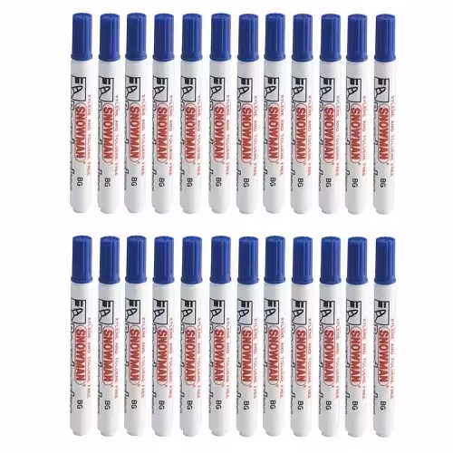 ماژیک وایت برد اسنومن مدل BG-24 بسته 24 عددی