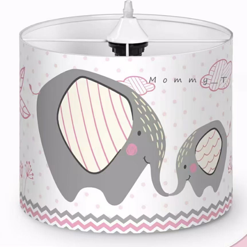 لوستر و دیوارکوب کودک طرح فیل مادر