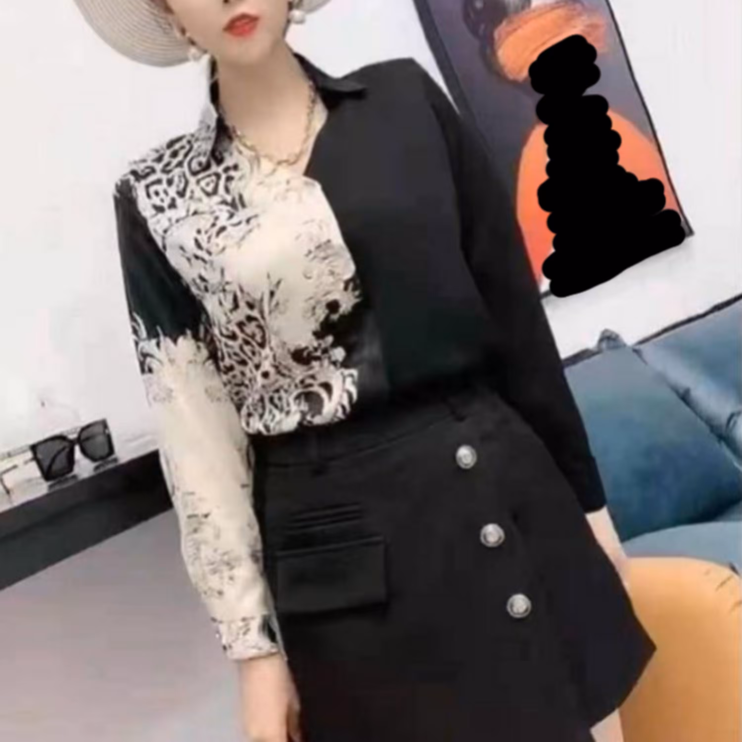 شومیز مجلسی کرپ