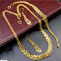 سرویس طرح طلا پولک ماهی