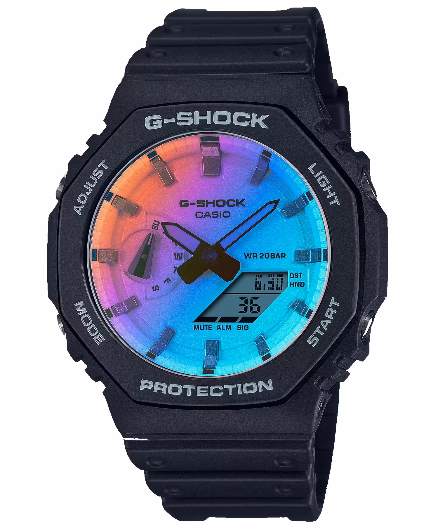ساعت مچی مردانه کاسیو، زیرمجموعه G-Shock، کد GA-2100SR-1ADR