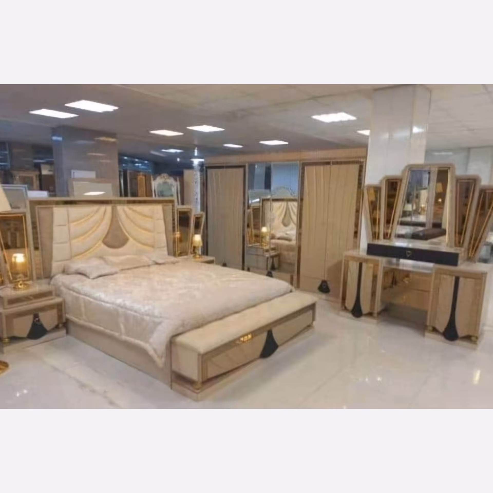 سرویس خواب ست کامل با کمد (پس کرایه)