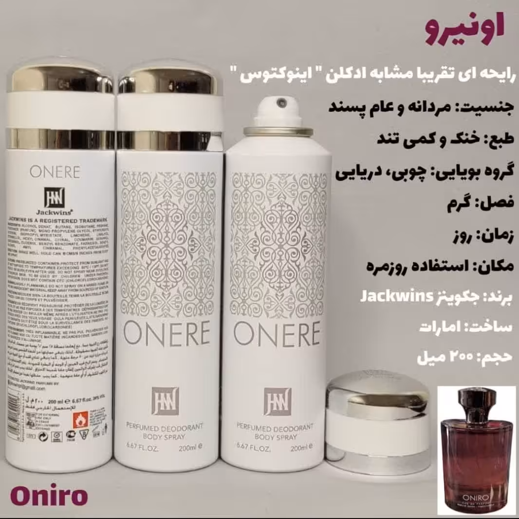 اسپری بدن انیرو