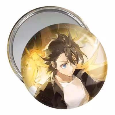 آینه جیبی خندالو مدل شینپی انیمه سامر تایم رندرینگ SUMMER TIME RENDERING کد 22265