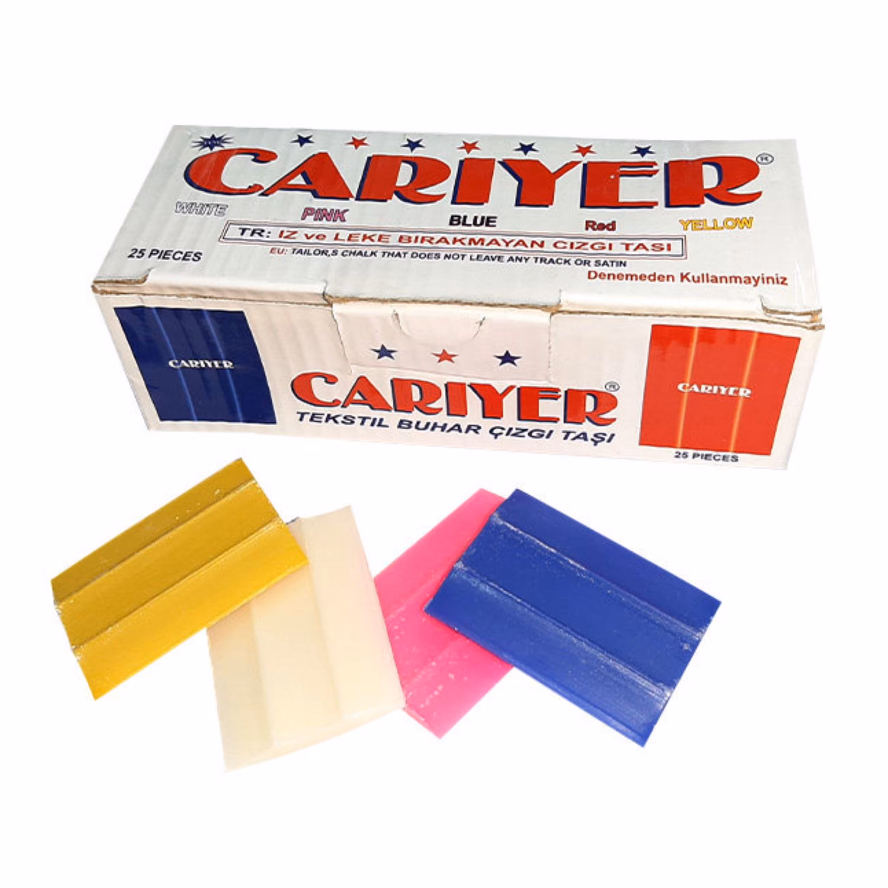 صابون خیاطی ترک 25 عددی