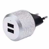 شارژر دیواری جاست موبایل مدل AluPlug EU Luxury USB - Hiapple.ir
