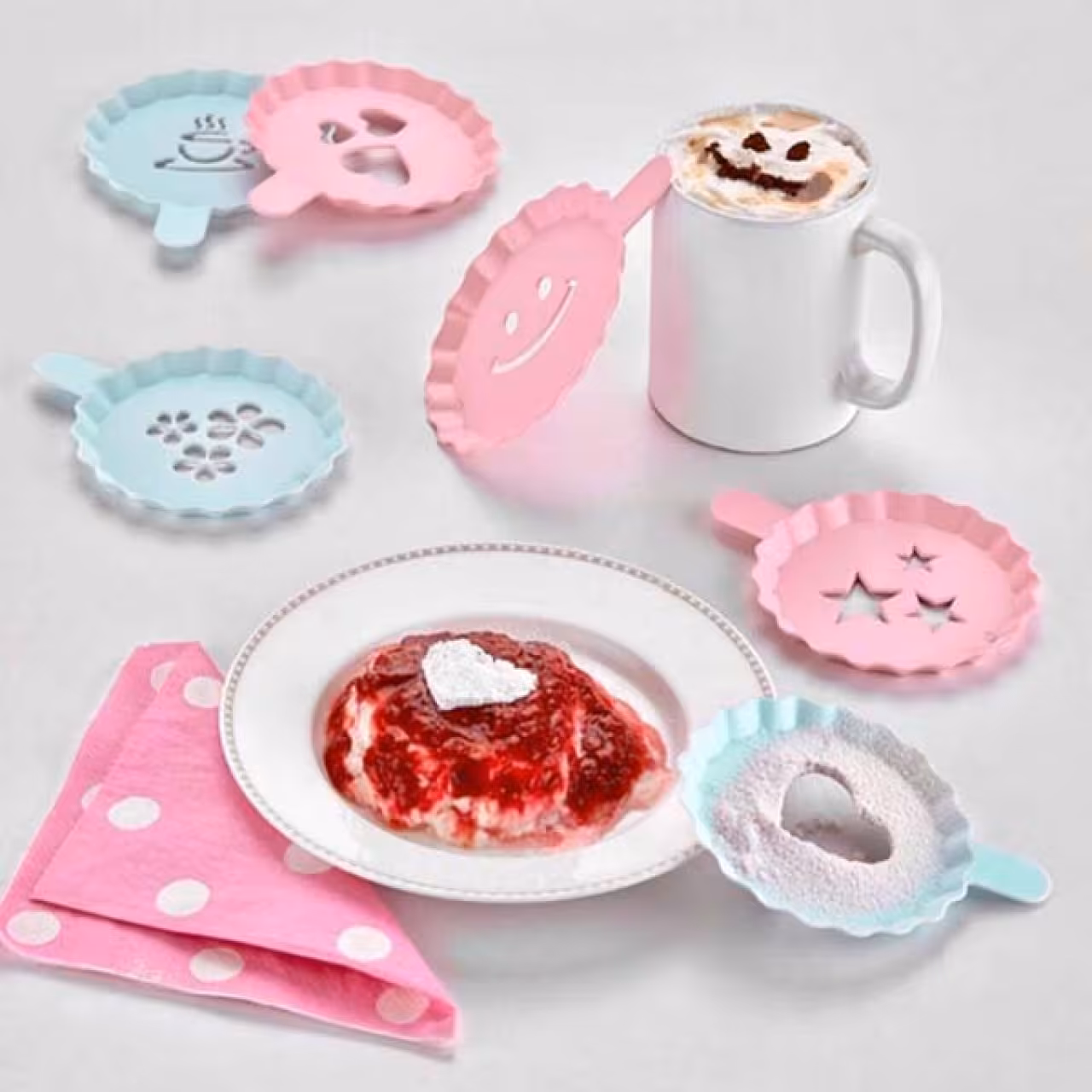 شابلون قهوه پک 4 عددی