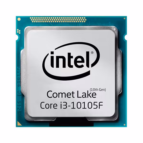 پردازنده اینتل مدل  Core i3 10105F TRAY
