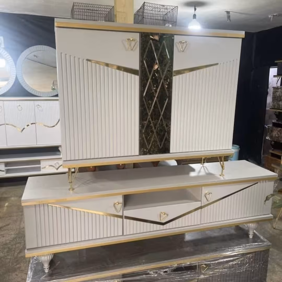 کنسول اینه میز تلویزیون ست هم فقط 4500 با بهترین کیفیت وجنس 43694