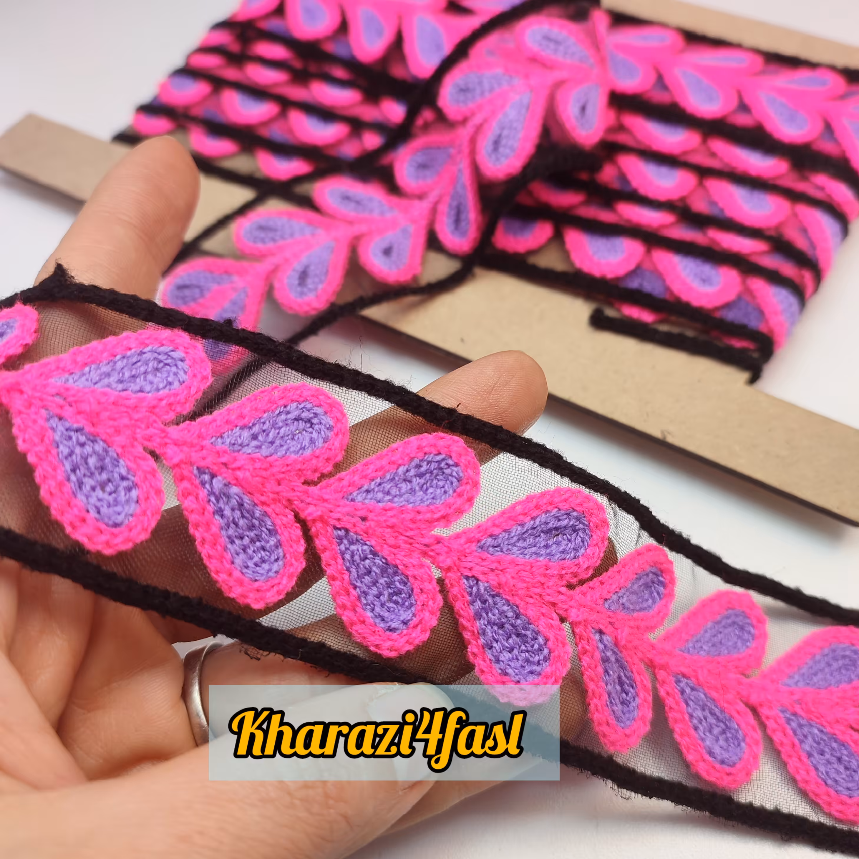 نوار خامه دوزی کد 639