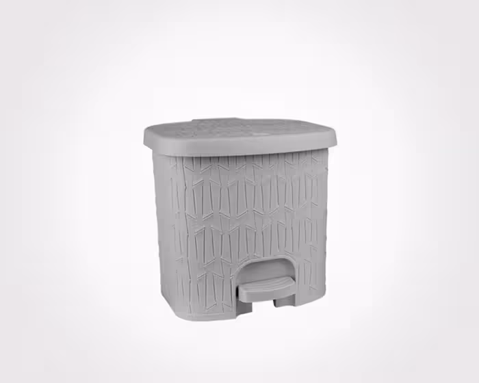 سطل پدالی چهارگوش بامبو کوچک 3 لیترلیمون کد 2064