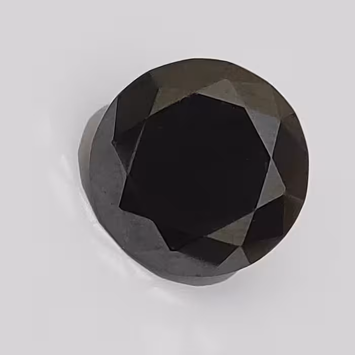 الماس سیاه یا کربونادو سختی ده تراش بی نقص 2.40 قیراطی تراش الماس