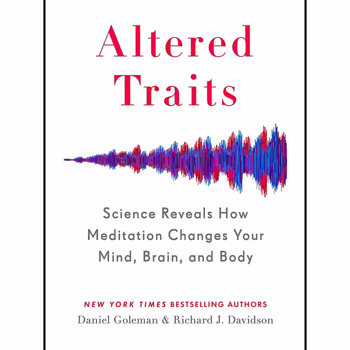 کتاب زبان اصلی Altered Traits Science Reveals How Meditation Changes Your Mind B