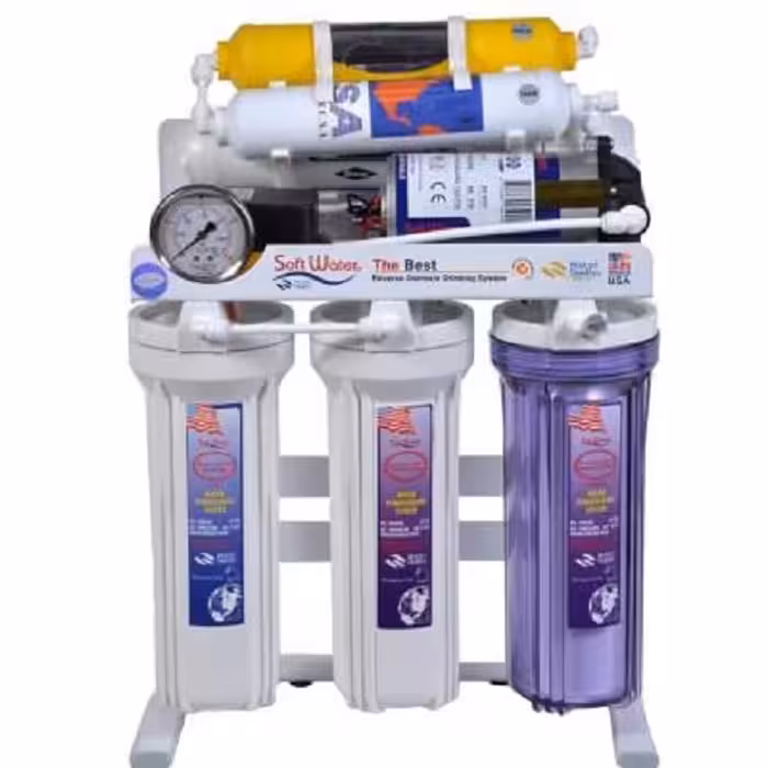 دستگاه تصفیه آب خانگی مدل     soft water ssn (پس کرایه)