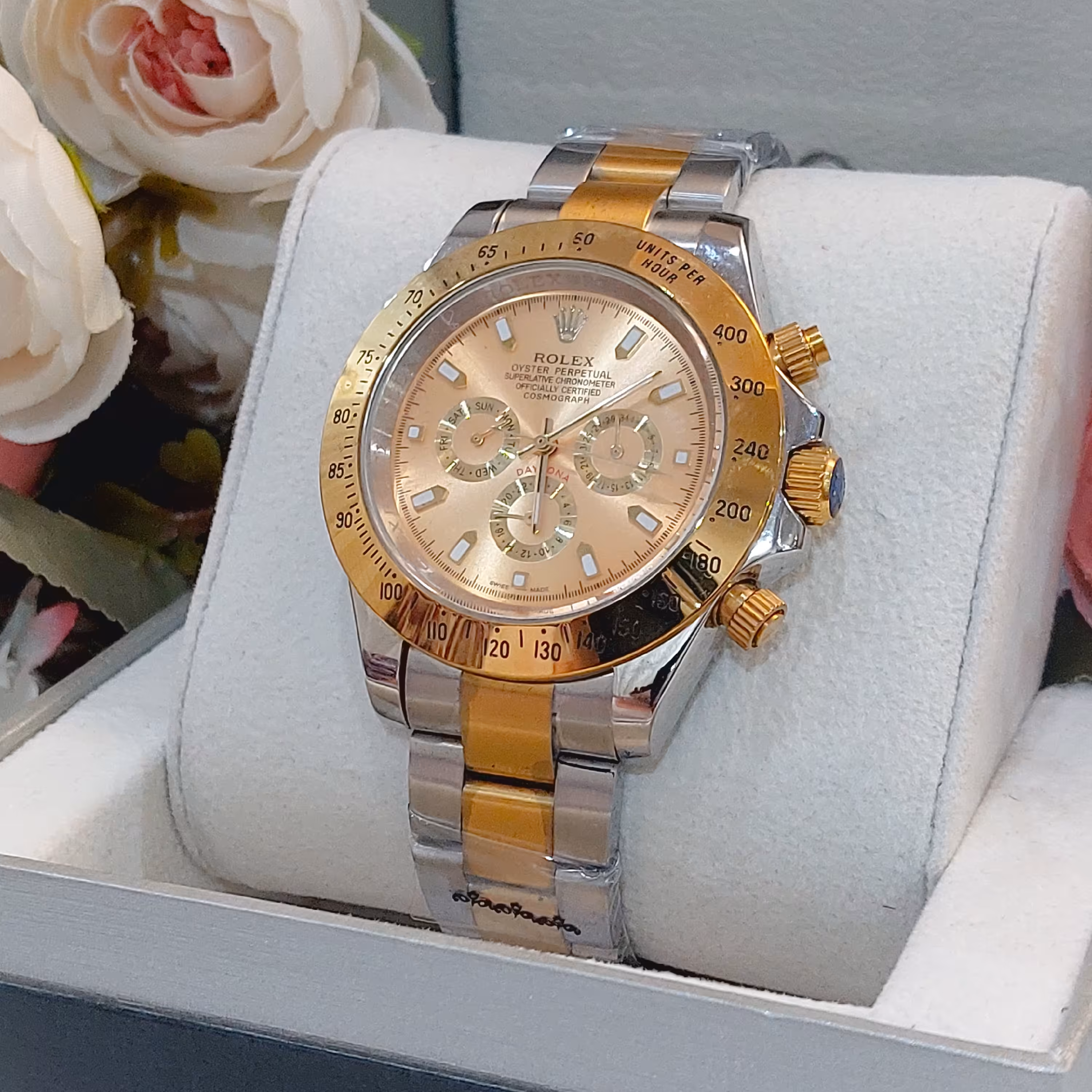 ساعت رولکس مردانه اتومات دیتونا تمام فلزی ROLEX Daytona-A