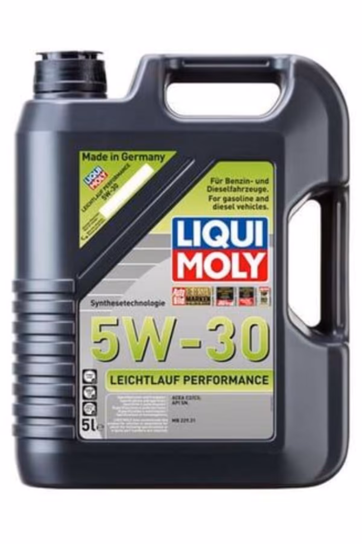 روغن و مکمل موتور LEICHTLAUF PERFORMANCE 5W30 5 لیتری 21364 Liqui Moly