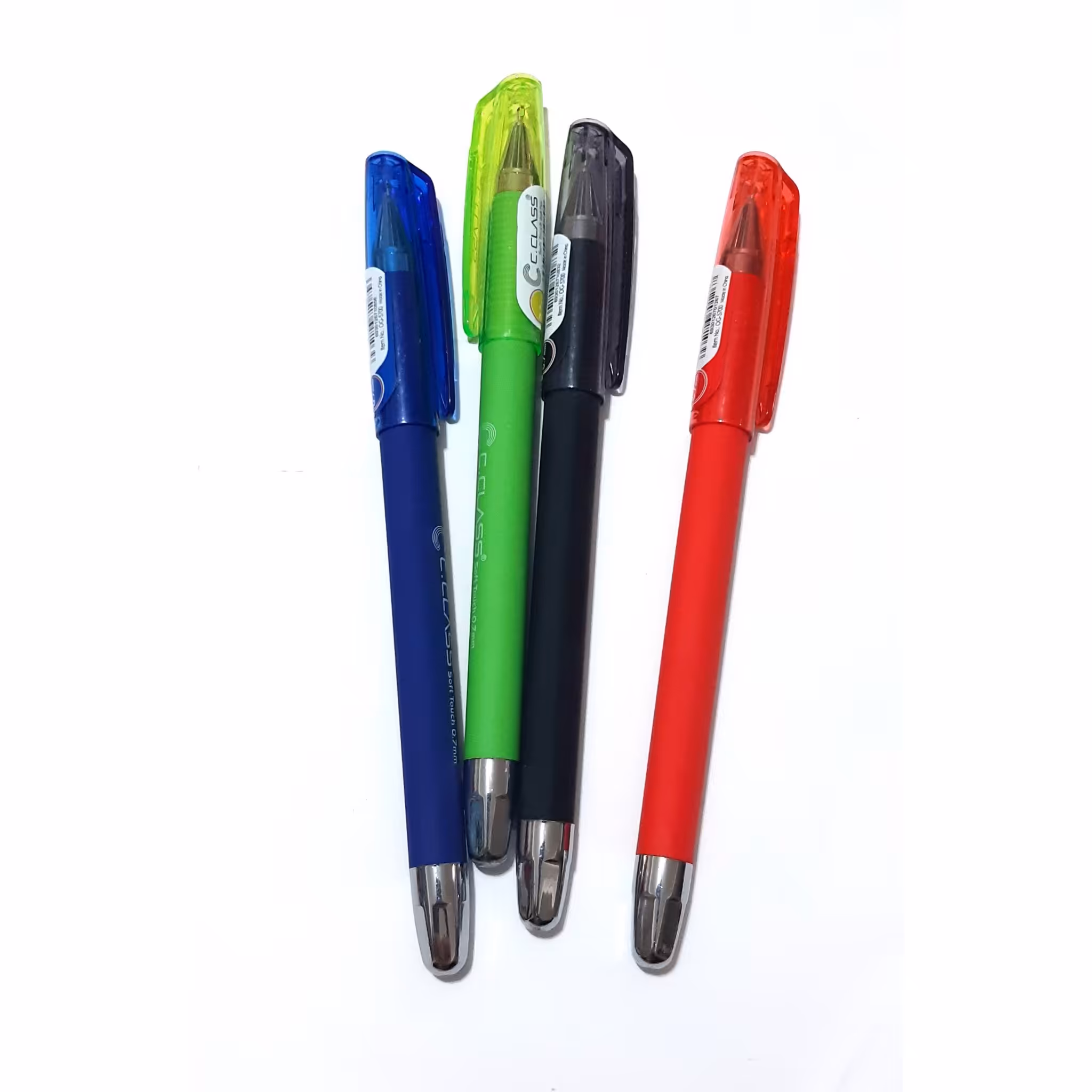 خودکار سی کلاس سافت 7 دهم (بسته 4 عددی آبی ، مشکی ، قرمز ، سبز )