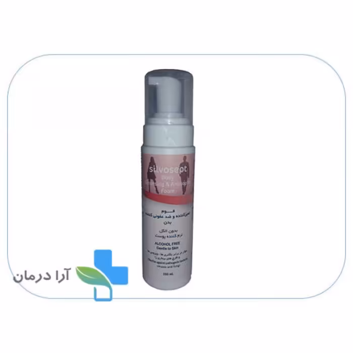 فوم تمیز کننده و ضدعفونی کننده بدن کیتوتک
