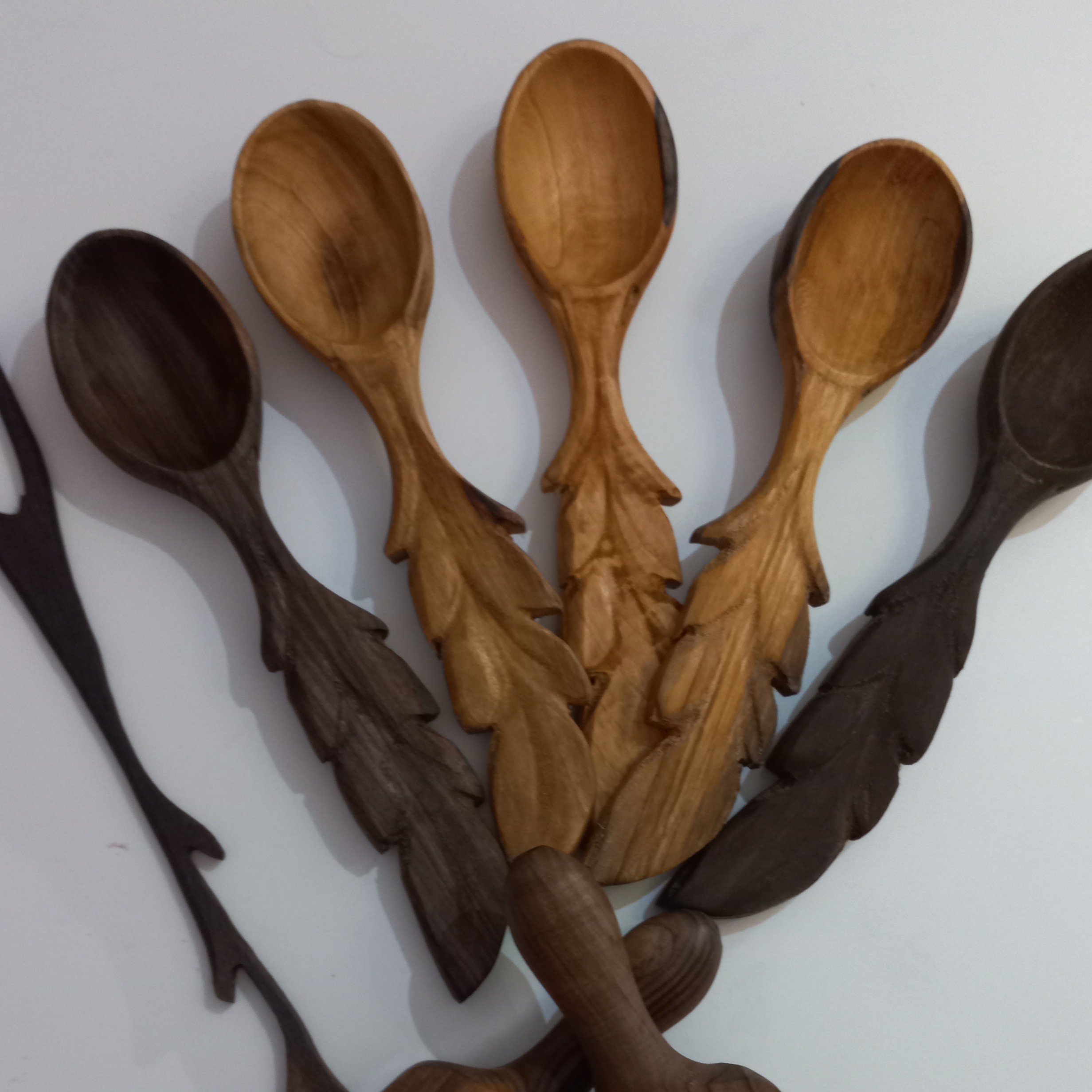قاشق آجیل چوبی 
