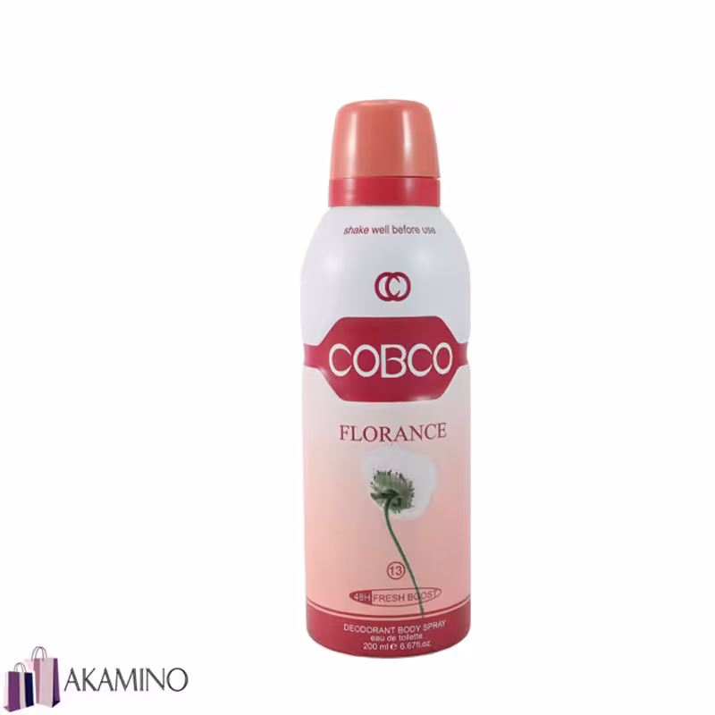 اسپری بدن زنانه برند کوبکو کد 13 مدل فلورانس Florance