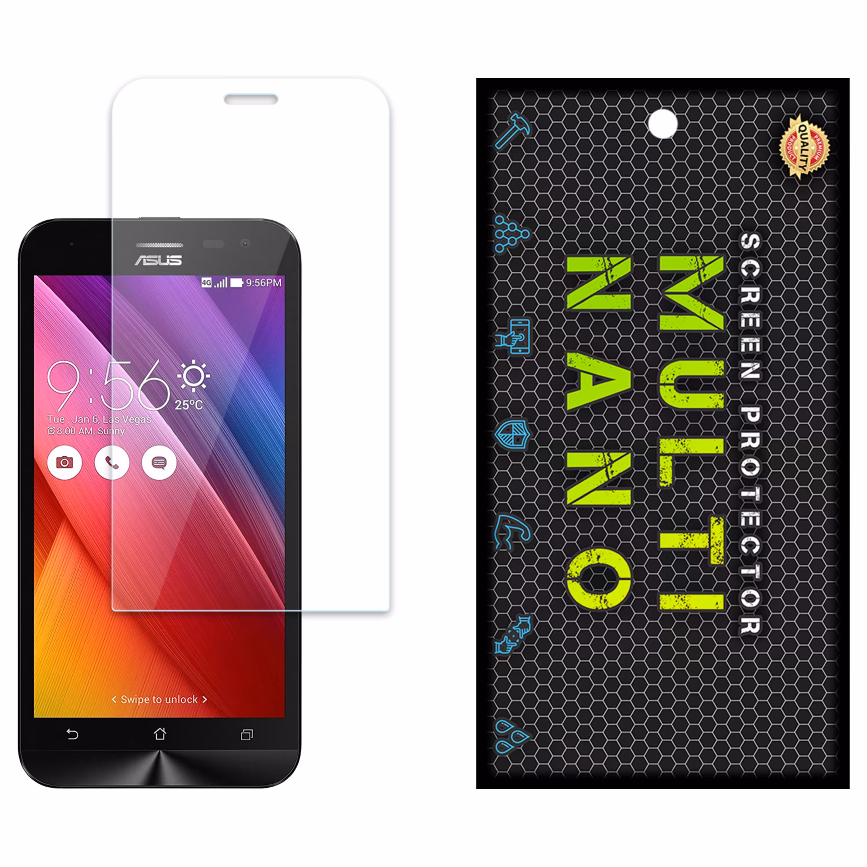 محافظ صفحه نمایش MultiNano مدل X-S1N برای موبایل ایسوس Zenfone 2 Laser 5 inch
